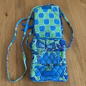 Vera Bradley Crossbody wallet.